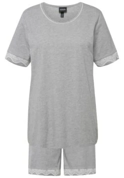 Ulla Popken Piżama - Light Gray Melange -Ulla Popken 78c6ce101d3b44e79e96e148f1b92e4a