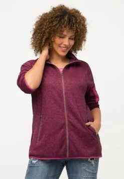 Ulla Popken Kardigan - Fuchsia Roze -Ulla Popken 78fb1216abea4e548bd33f6a728b8fb9