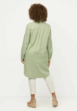 Ulla Popken LANGARM - Koszula - Agavengrün -Ulla Popken 79609ae27af445e3a8af33cfe75f7b0d