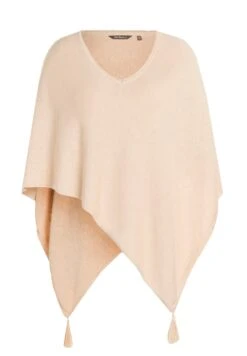 Ulla Popken Ponczo - Beige -Ulla Popken 79bad762950b46738199c820020de311
