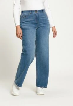Ulla Popken Jeansy Straight Leg - Light Denim Blue -Ulla Popken 7bf5011bed474a6eb6acefed11edce81