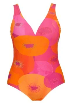 Ulla Popken Kostium Kąpielowy - Dark Azalea Multi -Ulla Popken 7d7a1f2282d740a999323dbf70a578d9