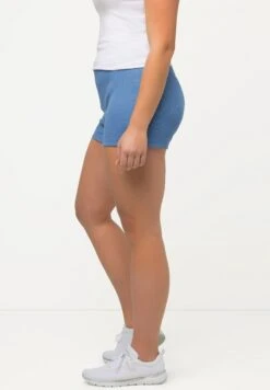 Ulla Popken RADLER SLIM ELASTIKBUND BIO - Szorty - Helle Kornblume -Ulla Popken 7f662c0b7c014acfbed40253dc14abdf