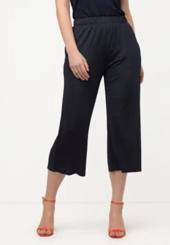 Ulla Popken Spodnie Materiałowe - Bleu De Minuit