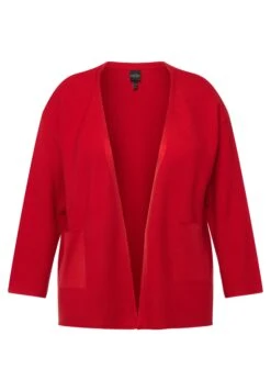 Ulla Popken Kardigan - Red Poppy -Ulla Popken 80e667d94fb143a69703decd16ae95a6