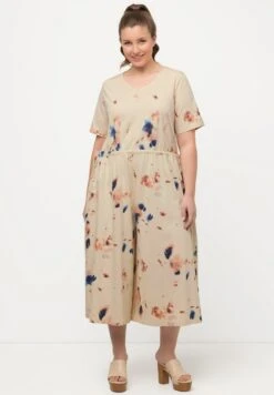 Ulla Popken Longueur 7/8 Col En V - Kombinezon - Pop Corn