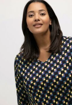 Ulla Popken Bluzka - Limone -Ulla Popken 838c2cc32b044e6a8365ea43943934d3