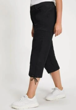 Ulla Popken Bojówki - Schwarz -Ulla Popken 83aff1ba014c4ff095502f83f7fd0340