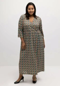 Ulla Popken Sukienka Z Dżerseju - Türkisblu