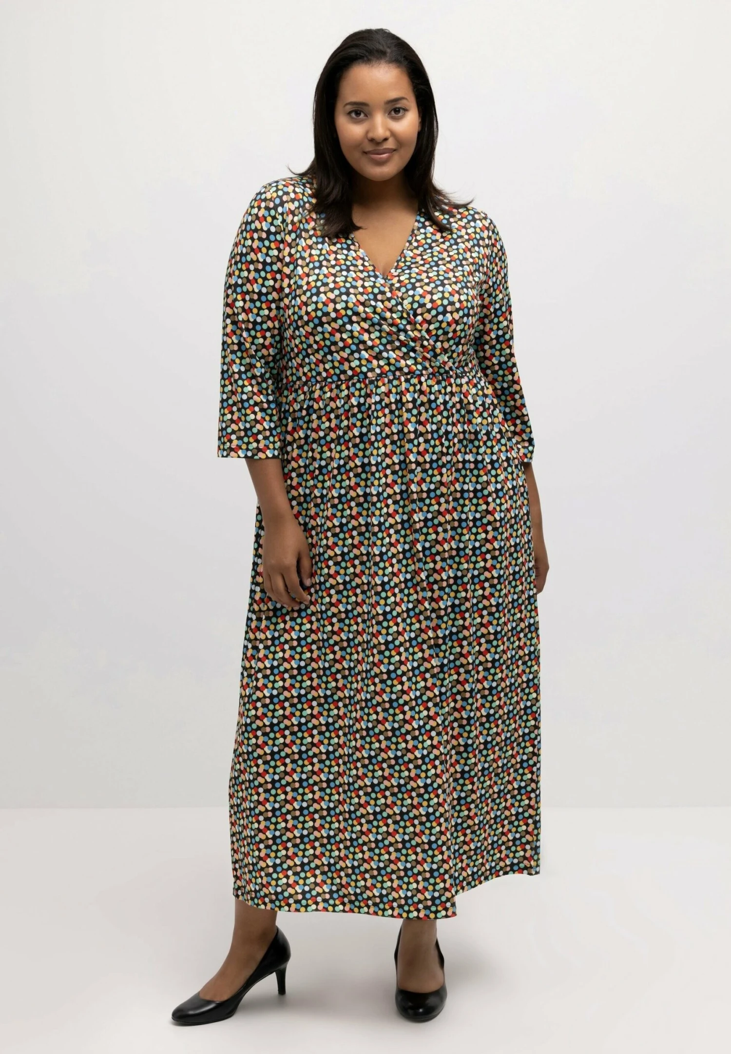 Ulla Popken Sukienka Z Dżerseju - Türkisblu 3 Ulla Popken Sukienka Z Dżerseju - Türkisblu