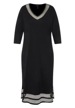 Ulla Popken Koszula Nocna - Zwart -Ulla Popken 86117cf03335466799d06a1bf402df4a