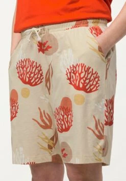 Ulla Popken BERMUDA FLAMM BIO - Szorty - Popcorn -Ulla Popken 862ee37c91194a13905d56e620b5614a