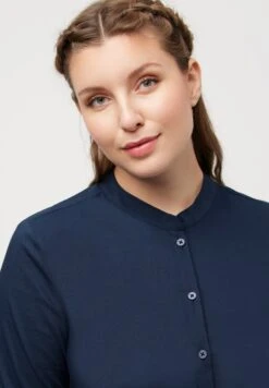 Ulla Popken COL MONTANT MANCHES 3/4 - Sukienka Koszulowa - Marine 10 Ulla Popken COL MONTANT MANCHES 3/4 - Sukienka Koszulowa - Marine -Ulla Popken 864ff4f1da3e40cfad81c87839643099