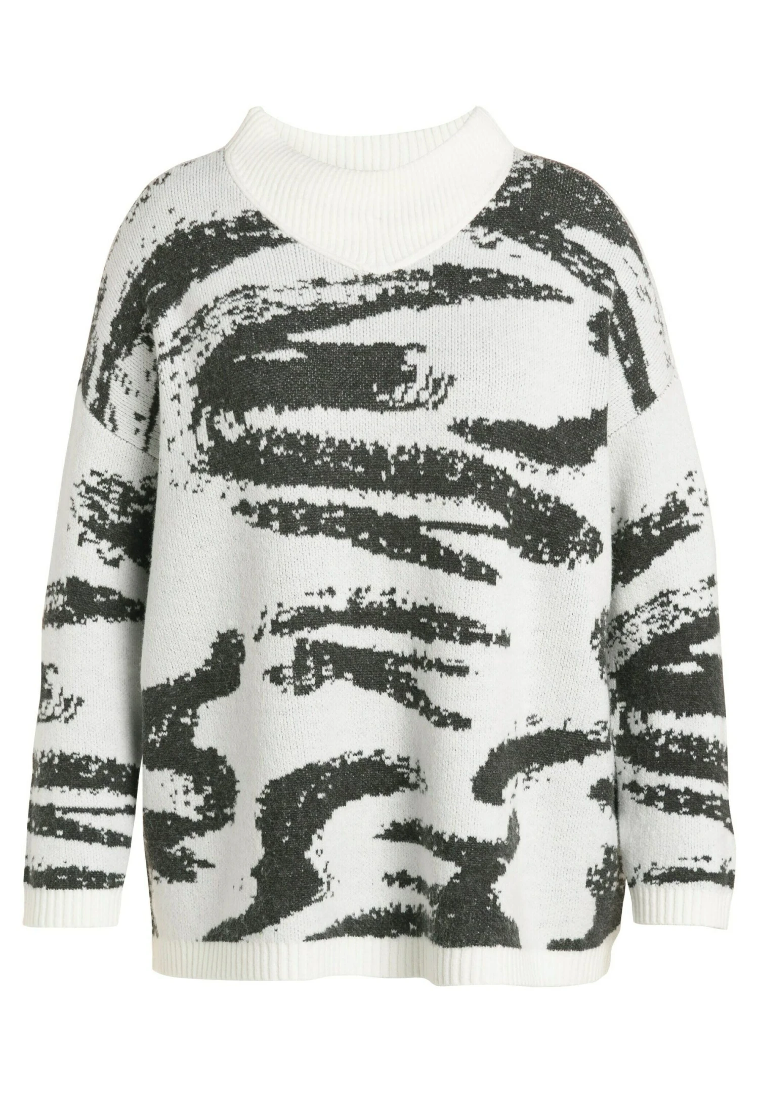 Ulla Popken Sweter - Steenwit 6 Ulla Popken Sweter - Steenwit - obrazek 4