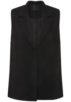 Ulla Popken Kamizelka - Zwart -Ulla Popken 876ebb3446ab494c8f730a4055d0b3bd