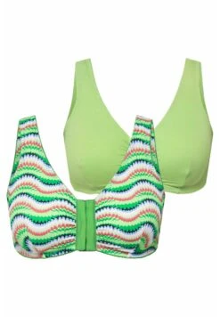 Ulla Popken 2PACK VORDERVERSCHLUSS - Biustonosz Bustier - Helles Grün 12 Ulla Popken 2PACK VORDERVERSCHLUSS - Biustonosz Bustier - Helles Grün -Ulla Popken 87a44db952cc487c87e048eeae565695