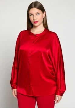 Ulla Popken OVERSIZED - Koszula - Baksteenrood