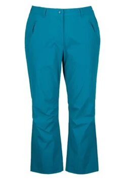 Ulla Popken FUNCTIONAL STRETCH CROP - Spodnie Materiałowe - Strong Teal -Ulla Popken 8a828e52162747668287c18940bcc25e