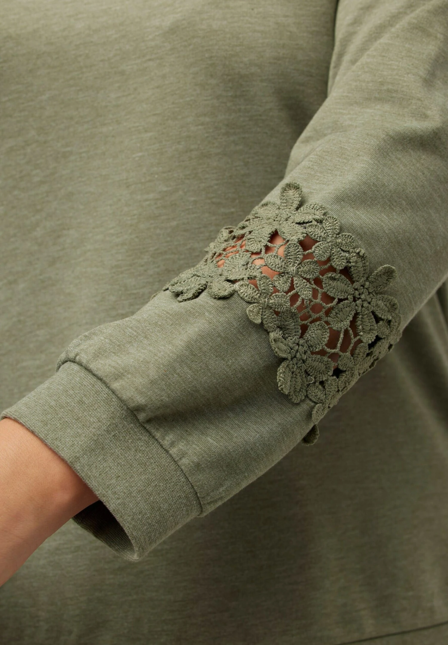 Ulla Popken Bluza - Reed Green 6 Ulla Popken Bluza - Reed Green - obrazek 4