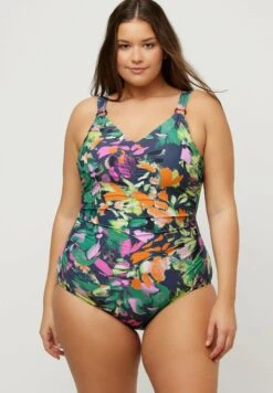 Ulla Popken Kostium Kąpielowy - Gris