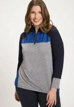 Ulla Popken TECHNIQUE - Kurtka Sportowa - Bleu Marine