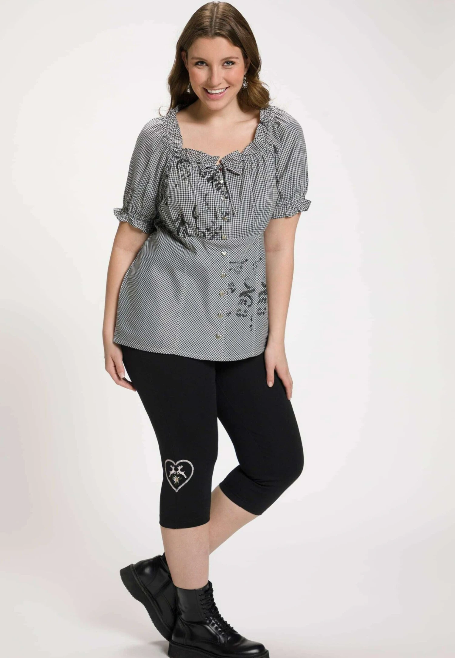 Ulla Popken Legginsy - Noir 4 Ulla Popken Legginsy - Noir - obrazek 2