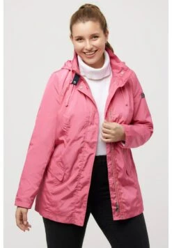Ulla Popken Parka - Pink Red -Ulla Popken 91006a8554c942edb3e2e10797acd567