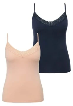 Ulla Popken 2ER-PACK - Podkoszulki - Nachtblau 13 Ulla Popken 2ER-PACK - Podkoszulki - Nachtblau -Ulla Popken 93015edefb17445991366d411c15cf93