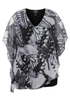 Ulla Popken T-shirt Z Nadrukiem - Noir 11 Ulla Popken T-shirt Z Nadrukiem - Noir -Ulla Popken 94057f44928d4187834f3a0c585448a1