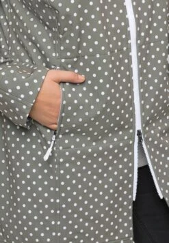 Ulla Popken Kurtka Przeciwdeszczowa - Lodengroen -Ulla Popken 94698e84b2c849d5a394d2064ce77f96