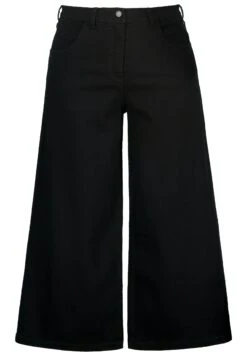 Ulla Popken MARLENE FIT - Jeansy Dzwony - Black -Ulla Popken 947aae1b0887489191557c7cee4fef5c