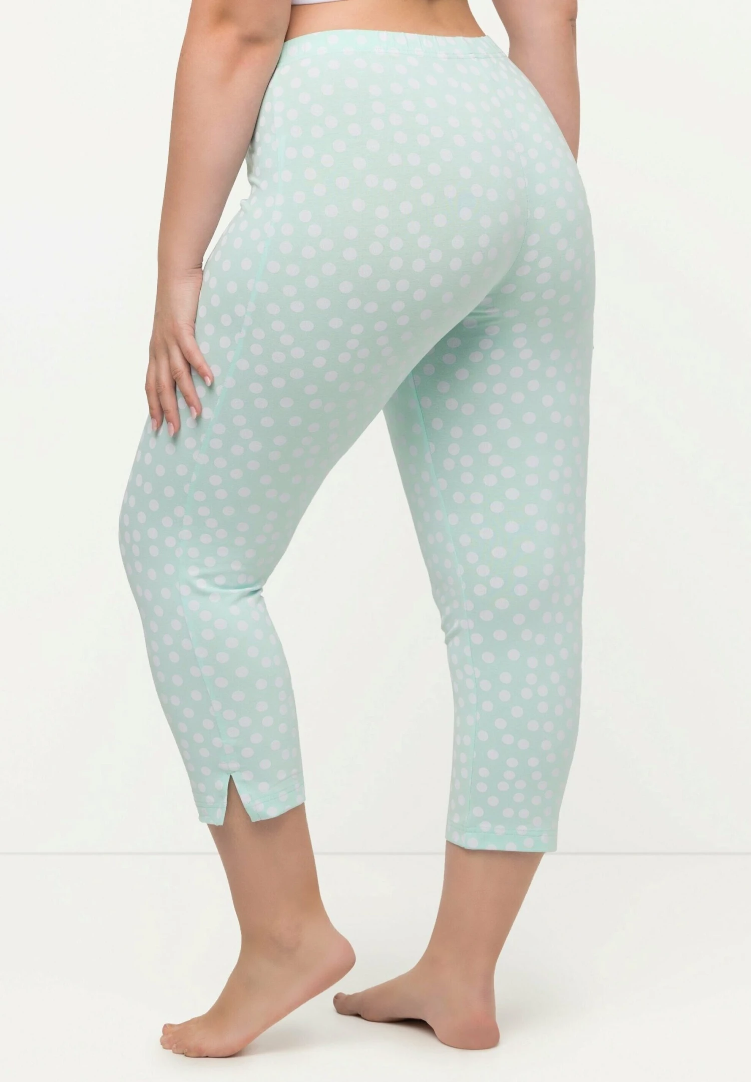 Ulla Popken Spodnie Od Piżamy - Aquamarine 5 Ulla Popken Spodnie Od Piżamy - Aquamarine - obrazek 3