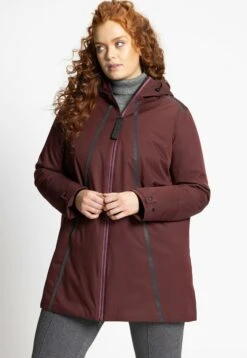 Ulla Popken Parka - Rouge Vin 9 Ulla Popken Parka - Rouge Vin -Ulla Popken 94f8476ca79f42f9bd6a7d71af899266