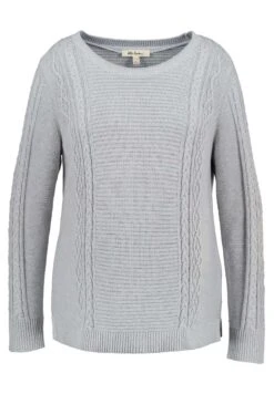 Ulla Popken Sweter - Lichtgrijs Melange -Ulla Popken 971ef39d6f5d488aae5a2eef0cd0a7ab