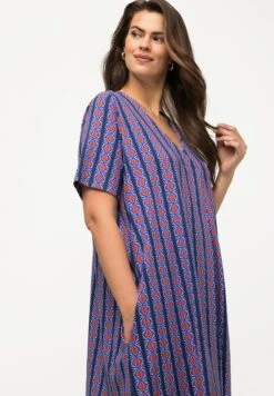 Ulla Popken Sukienka Z Dżerseju - Bleu Paon -Ulla Popken 9790c195aa794debb87b4daeeed1f5a0