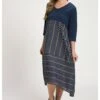 Ulla Popken Sukienka Letnia - Marine