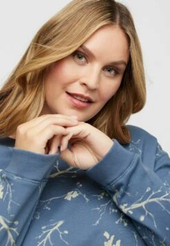 Ulla Popken Bluza - Bleu Jean -Ulla Popken 998f15f9517f4e3db81f21a2918fa16f