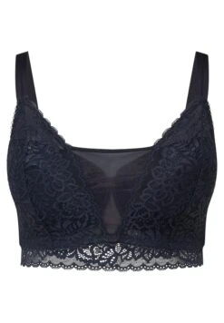 Ulla Popken Biustonosz Z Fiszbiną - Bleu Nuit -Ulla Popken 9a59350d5c2348ae9048eeca9c93b838