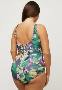 Ulla Popken Kostium Kąpielowy - Gris -Ulla Popken 9ac66911a3ec481484019c3b2421a103