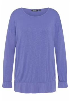 Ulla Popken VOLANTS RUNDHALS - Bluzka Z Długim Rękawem - Blaues Flieder 11 Ulla Popken VOLANTS RUNDHALS - Bluzka Z Długim Rękawem - Blaues Flieder -Ulla Popken 9d8f00e26982490a855dfdf4af2b08fa