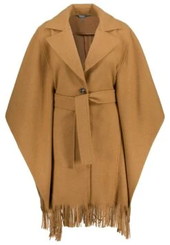 Ulla Popken Ponczo - Kastanjebruin -Ulla Popken 9db5f47f8a104ddfb5de6d59e798226f