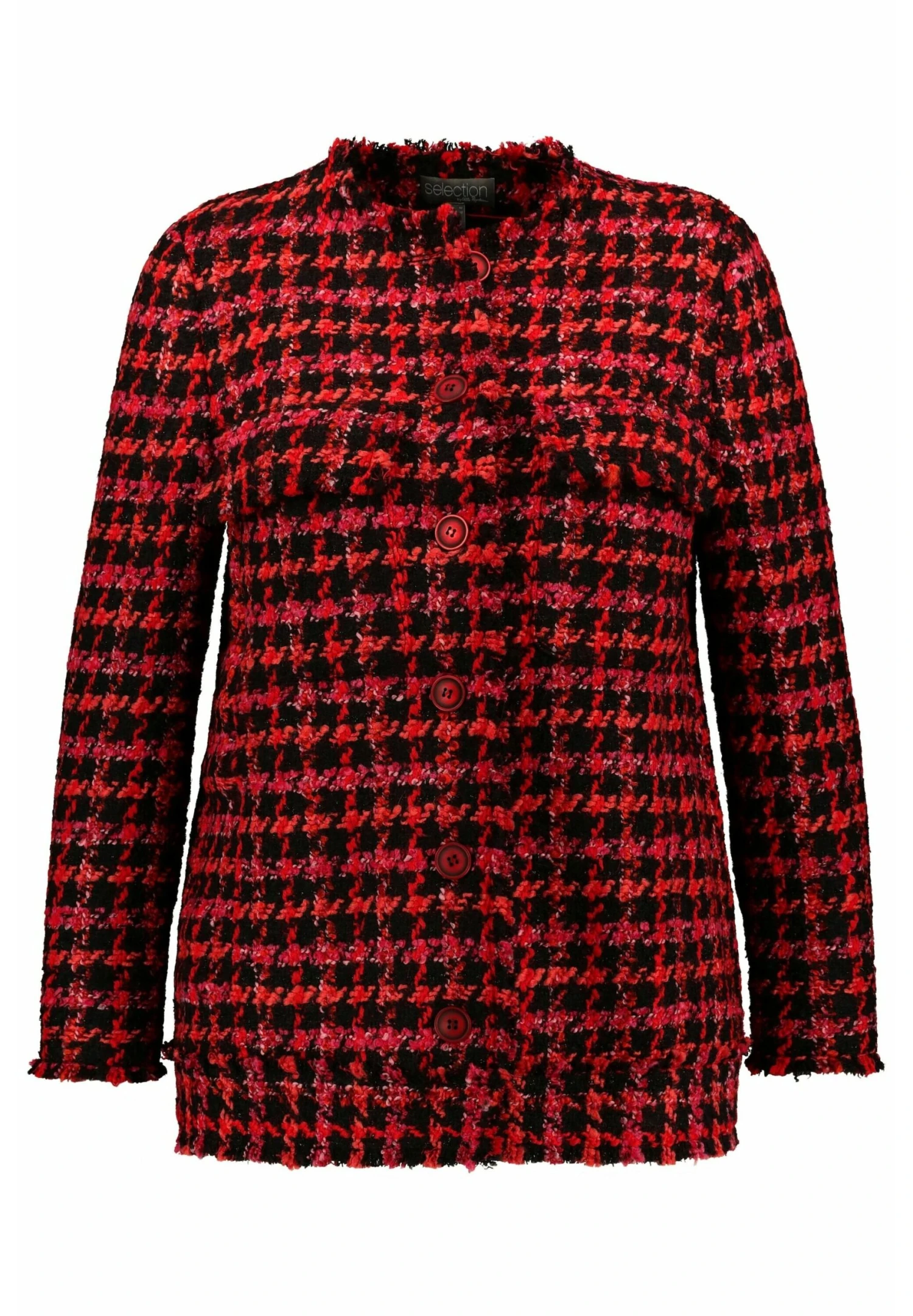 Ulla Popken Kardigan - Rot 6 Ulla Popken Kardigan - Rot - obrazek 4