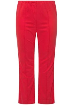 Ulla Popken Spodnie Materiałowe - Rouge Pavot -Ulla Popken a280f6c3a7004eca9bb95f8b3b1d5aaa