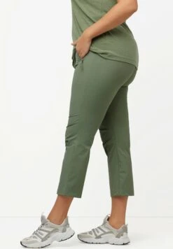 Ulla Popken FUNCTIONAL STRETCH CROP - Spodnie Materiałowe - Menthe Verte -Ulla Popken a2860669dad14f38bf94beee030fd632
