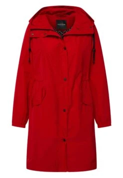 Ulla Popken HYPRAR - Kurtka Przeciwdeszczowa - Salsa -Ulla Popken a4120c3f1bbd42d7ac212323710691a4