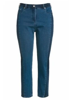 Ulla Popken INSET STRETCH MOM - Jeansy Straight Leg - Blue Denim -Ulla Popken a491519a105345fbac6e32b55bb76349