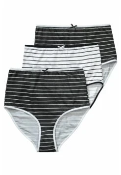 Ulla Popken MAXI LOT DE 3 RAYURES TAILLE HAUTE - Figi - Black -Ulla Popken a69ee764a9ce4f53acd5eb94bcfc204c