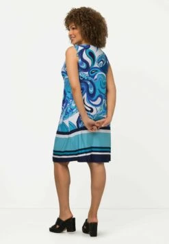 Ulla Popken Sukienka Z Dżerseju - Aqua Foncé 9 Ulla Popken Sukienka Z Dżerseju - Aqua Foncé -Ulla Popken a797324c286c490fa44d9a617f25ee3a