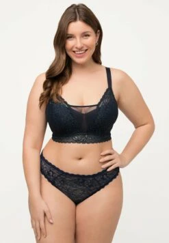 Ulla Popken Biustonosz Z Fiszbiną - Bleu Nuit