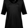 Ulla Popken T-shirt Basic - Black